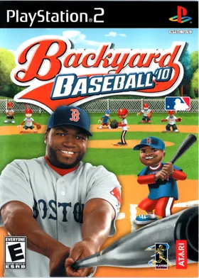 Backyard Baseball '10 box cover front